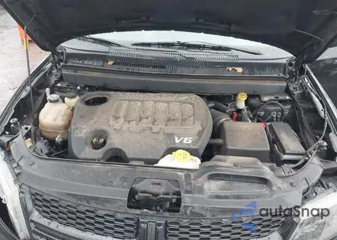 2017 Dodge Journey Crossroad Plus из США, поврежденный, VIN 3C4PDCGG0HT580405